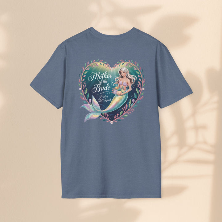 Mother of the Bride Mermaid Unisex Softstyle T-Shirt