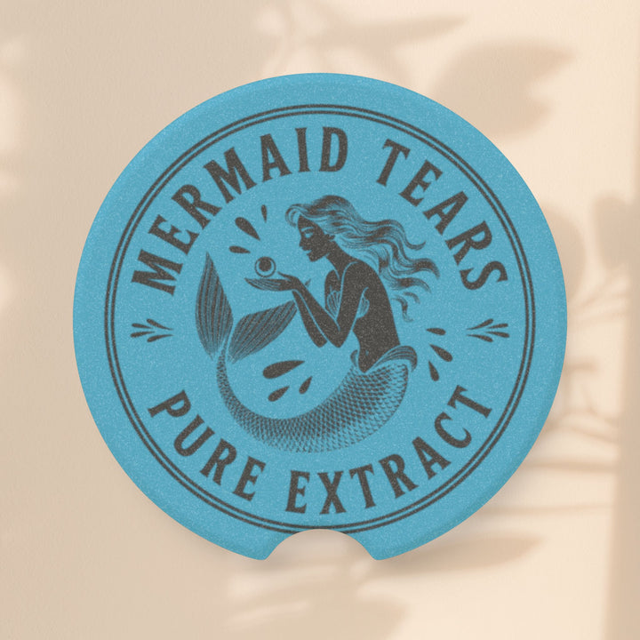 Mermaid Tears Soapstone Car Coaster