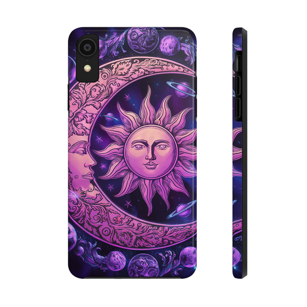 Tough Phone Cases - Purple Moon