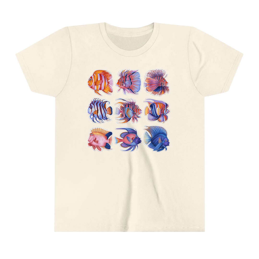 Youth Short Sleeve Tee - Joy To the Fishes in the Deep Blue Sea