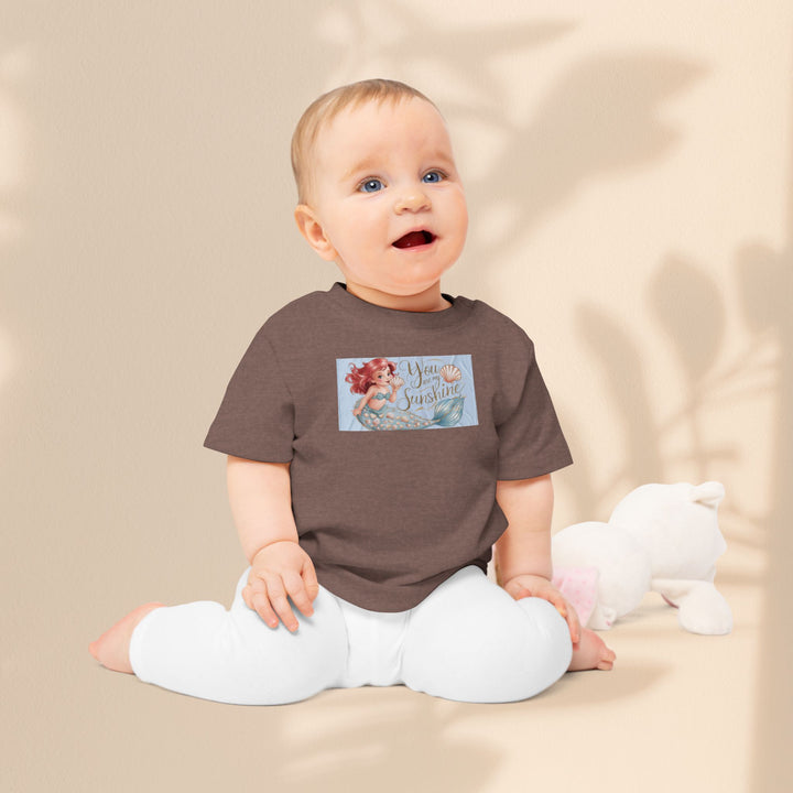 Baby T-Shirt - You Are My Sunshine Mermaid