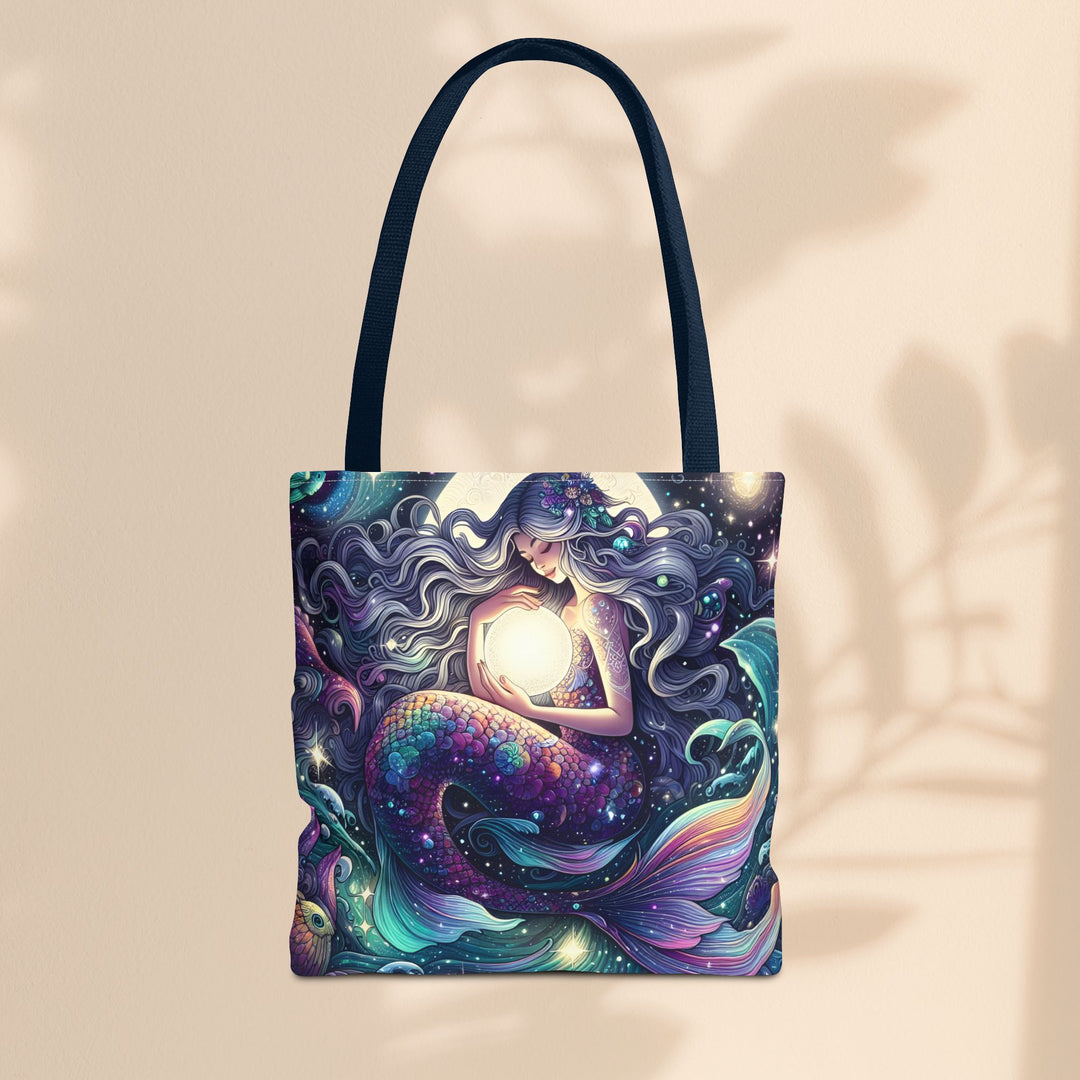 Celestial Mermaid Secret Tote Bag – Stylish Reusable Beach Trip Bag