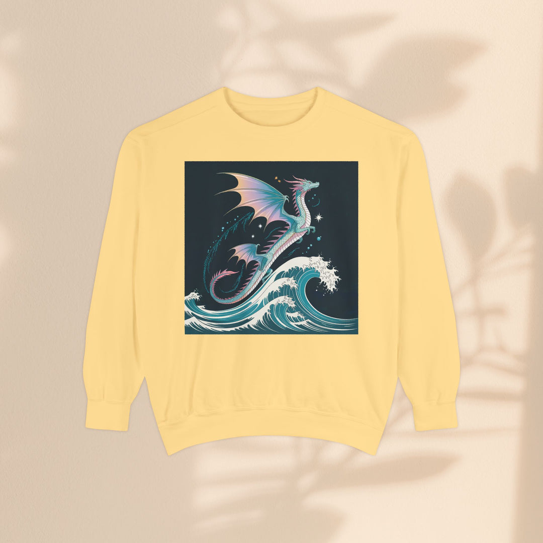 Mythical Dragon Wave Sweatshirt