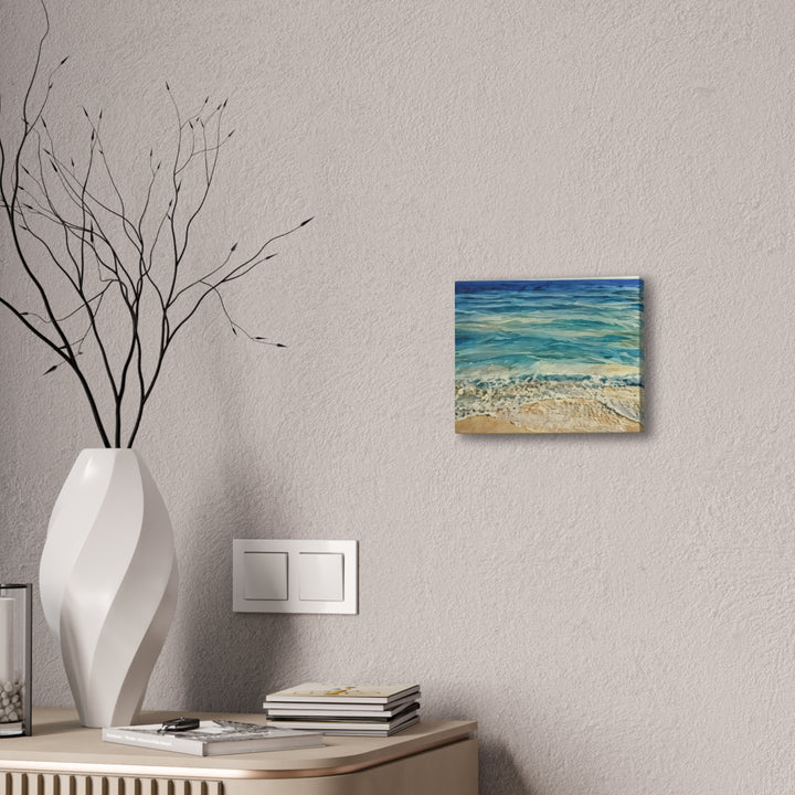 Stretched Beach Art Canvas Print