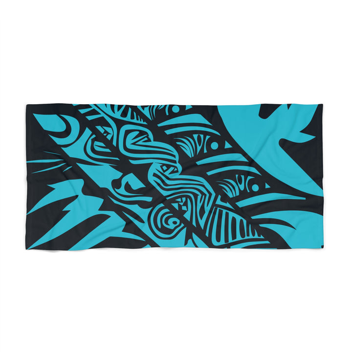 Beach Towel - Blue Tribal