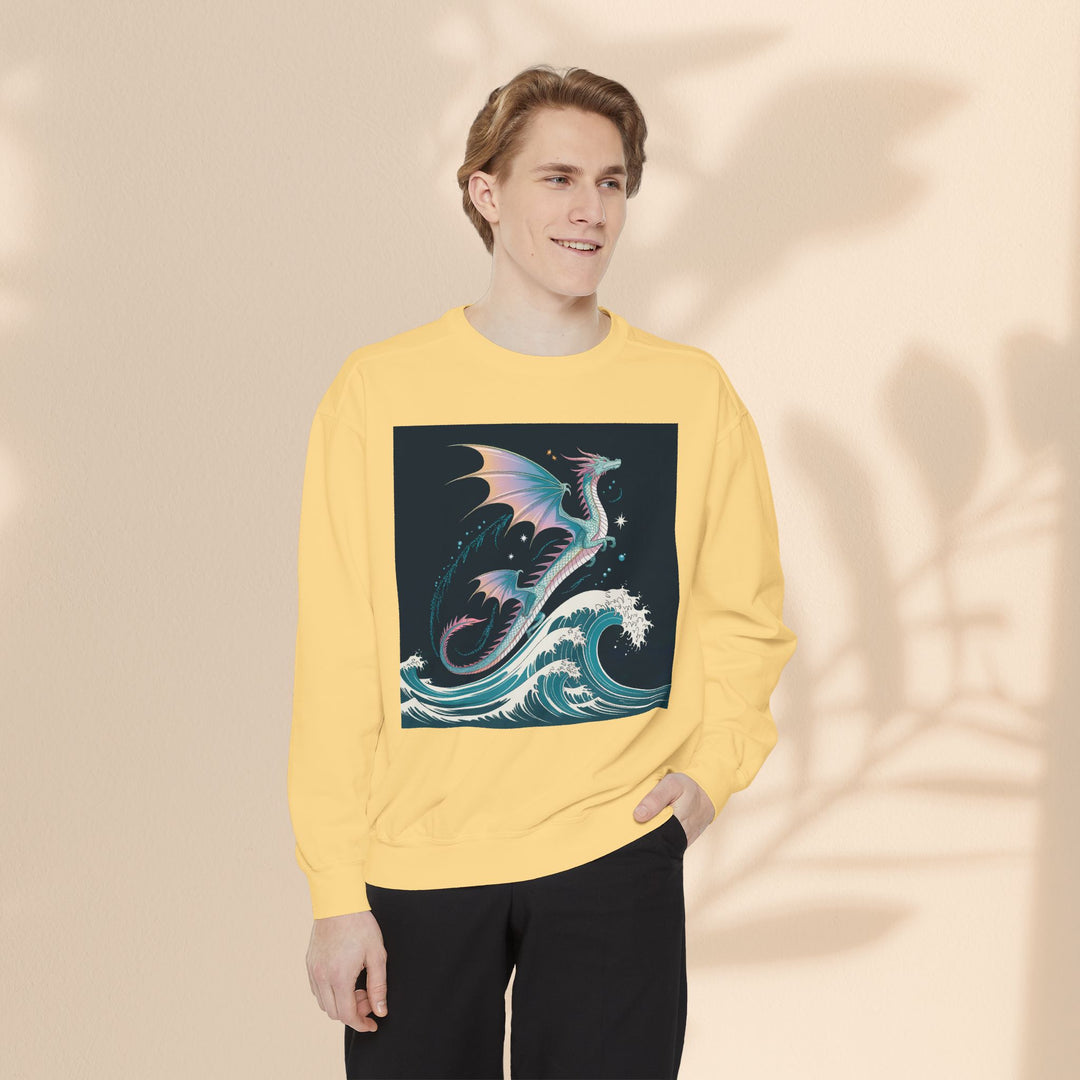 Mythical Dragon Wave Sweatshirt