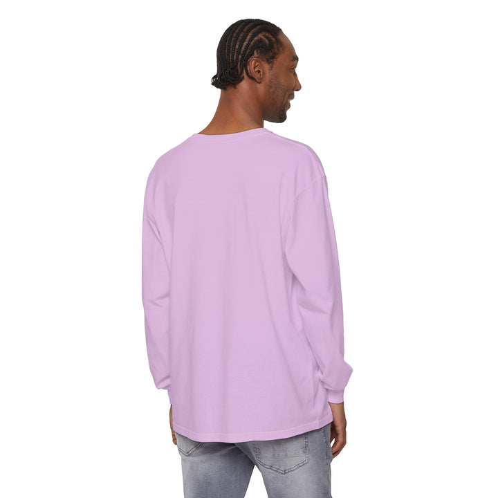 Unisex Garment-dyed Long Sleeve T-Shirt - Walking On Sunshine