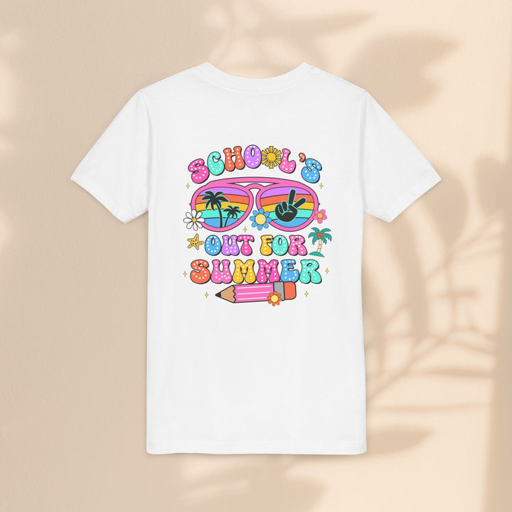 Youth Summer Vibe Tee – "School's Out for Summer"
