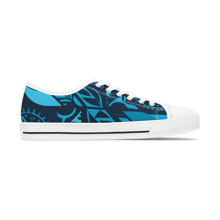 Women's Low Top Sneakers - Tribal Blue