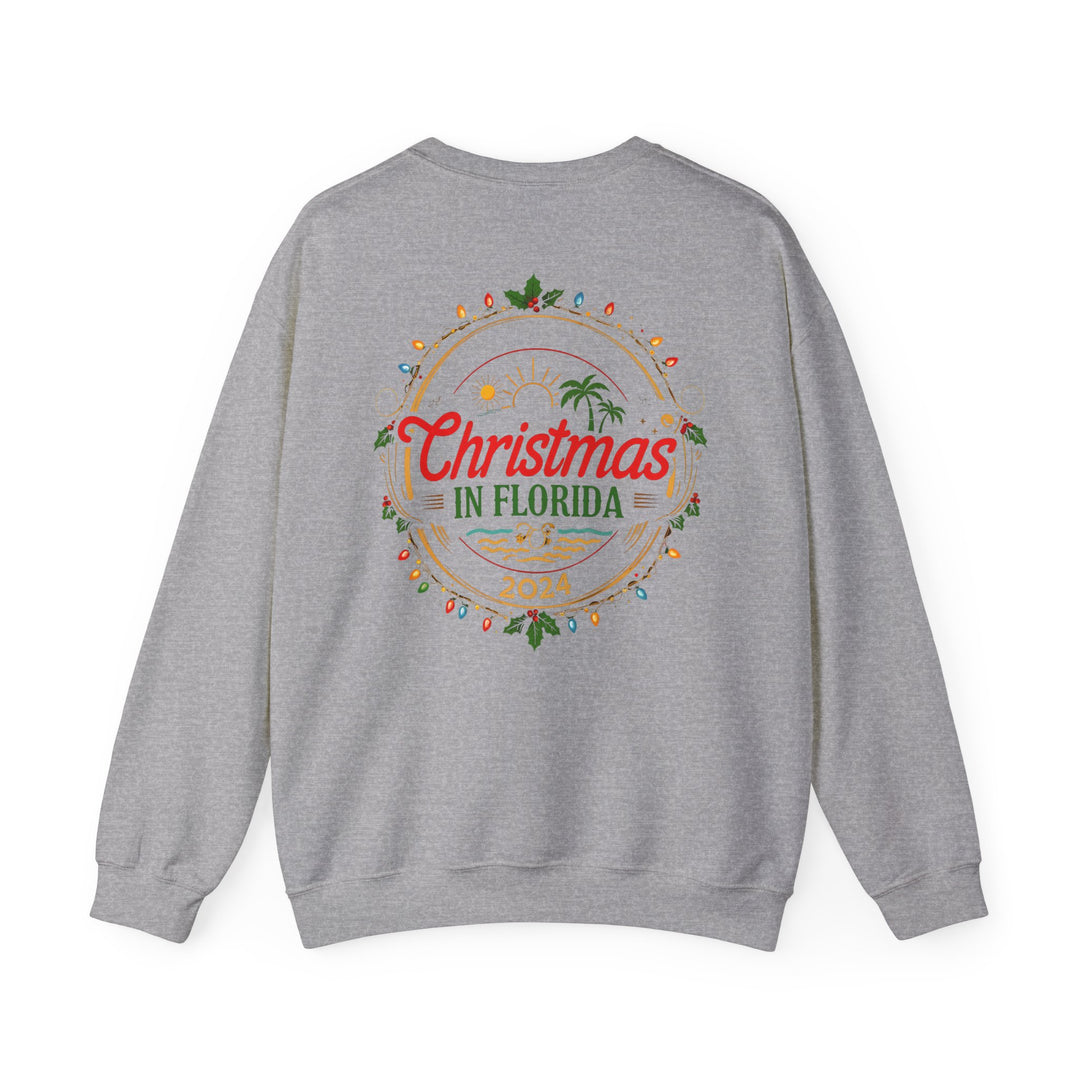 Unisex Heavy Blend™ Crewneck Sweatshirt - Christmas in Florida