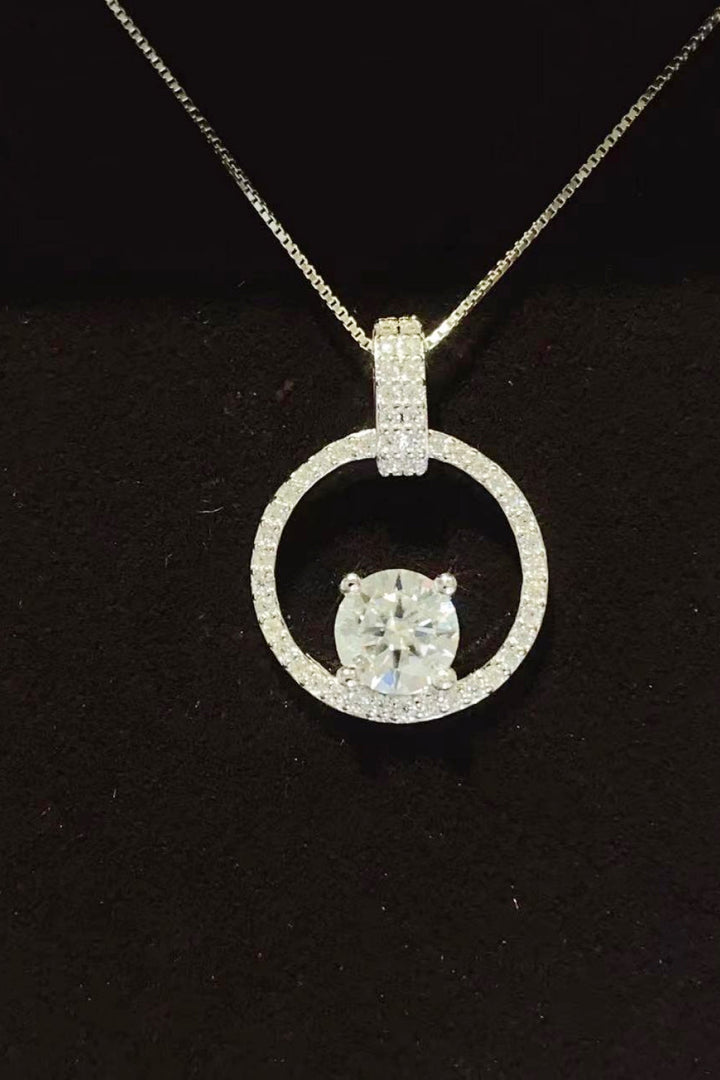 1 Carat Sparkala™ Moissanite Necklace – 925 Sterling Silver