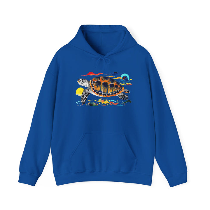 Unisex Heavy Blend™ Hooded Sweatshirt - Turtle Joy