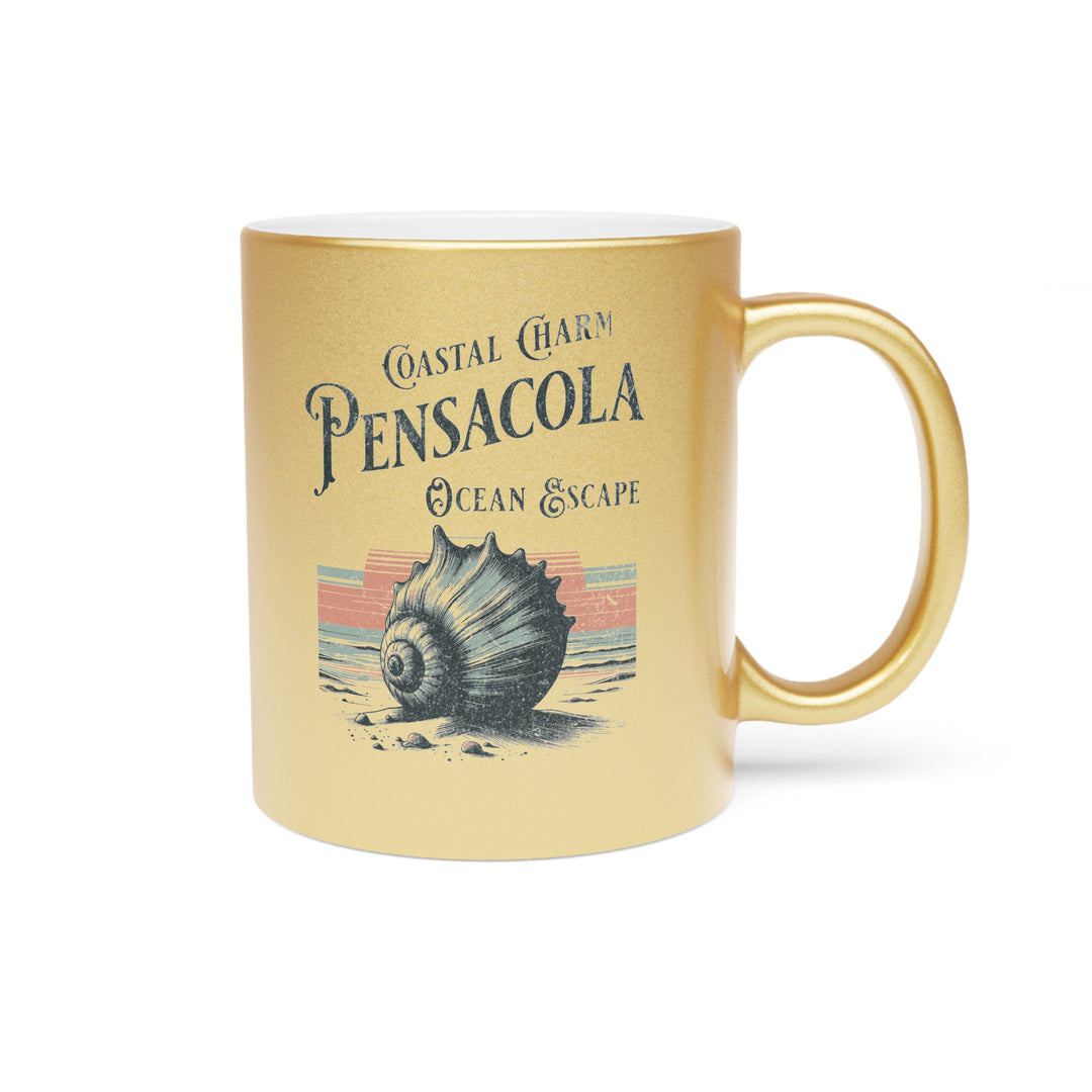 Metallic Mug - Pensacola Coastal Charm