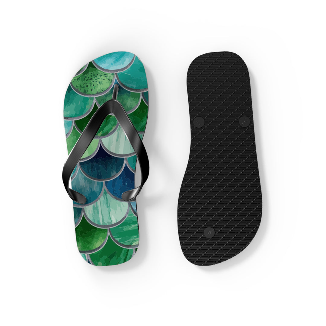 Flip Flops - Mermaid Scales