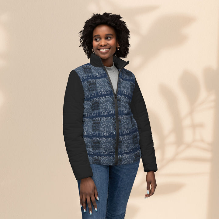 Women’s Puffer Jacket - Think Like A Proton