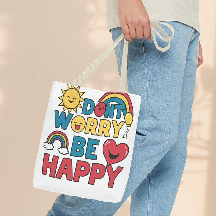 Tote Bag (AOP) - Don't Worry Be Happy