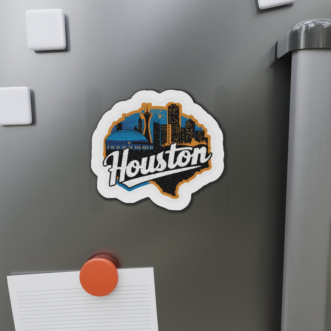 Die-Cut Magnets - Houston Texas