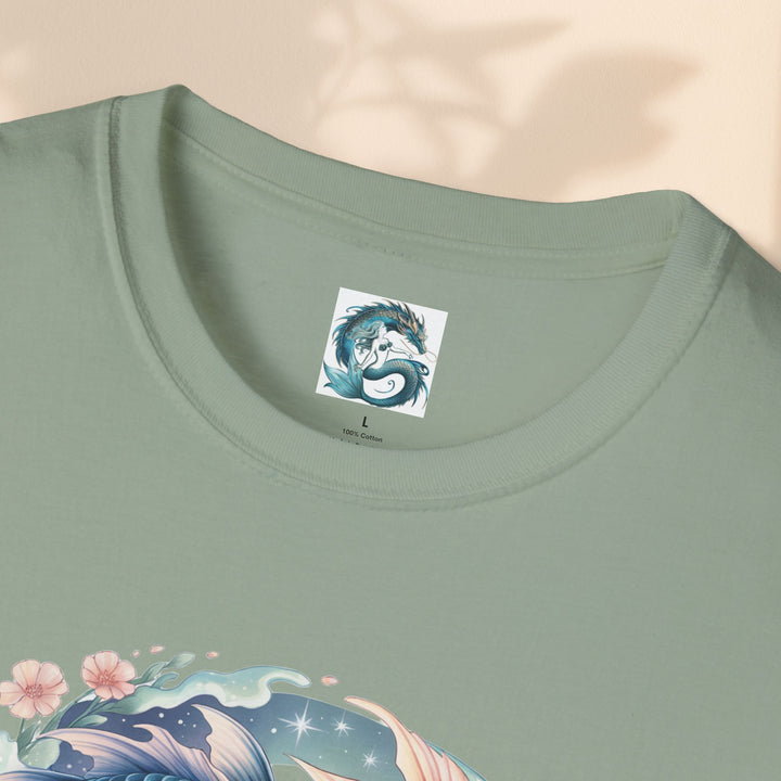 Pisces Zodiac T-Shirt, Softstyle Tee, Astrological Gift, Horoscope Apparel, Birthday Gift for Pisces, Astrology Merch