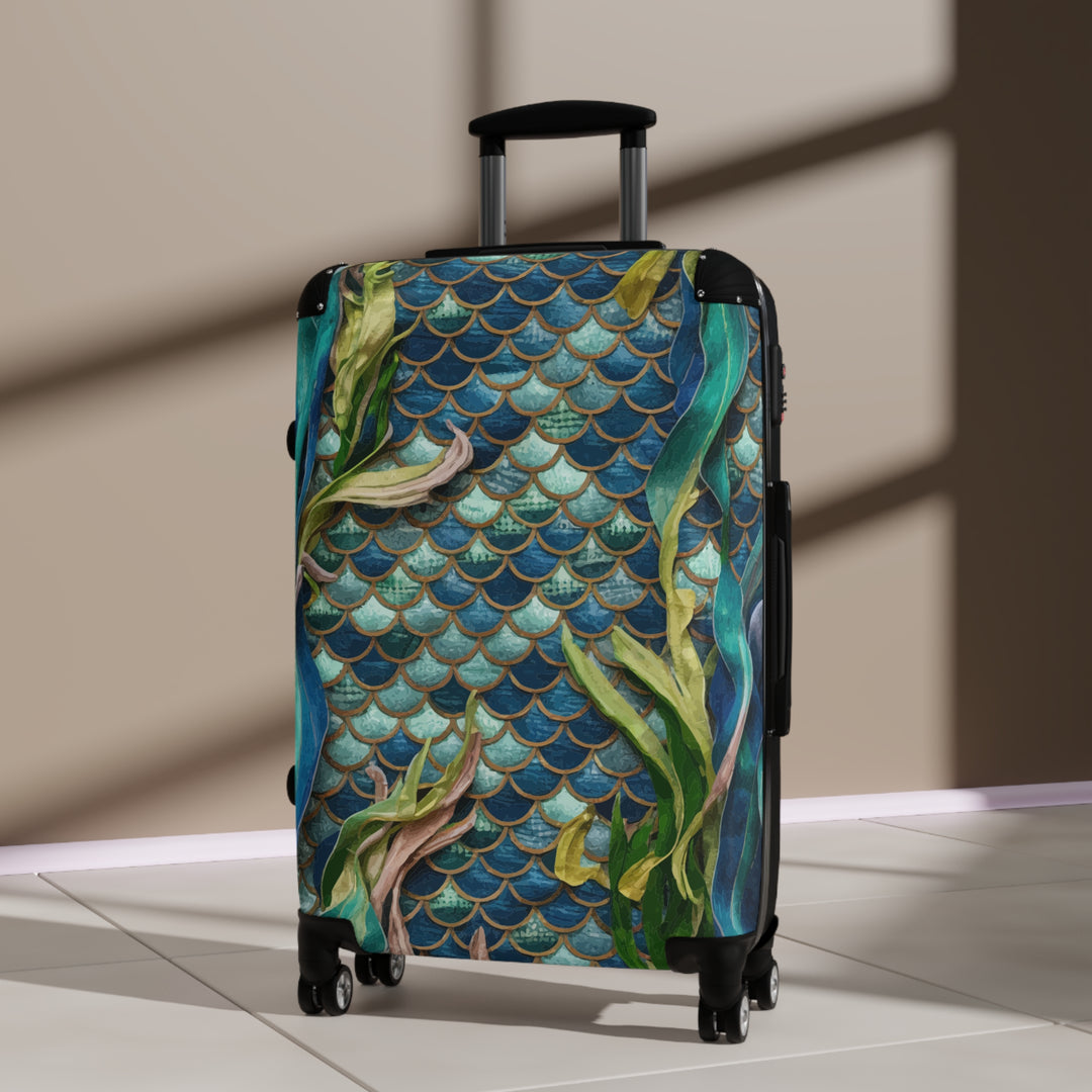 Mermaid Scale Party Suitcase