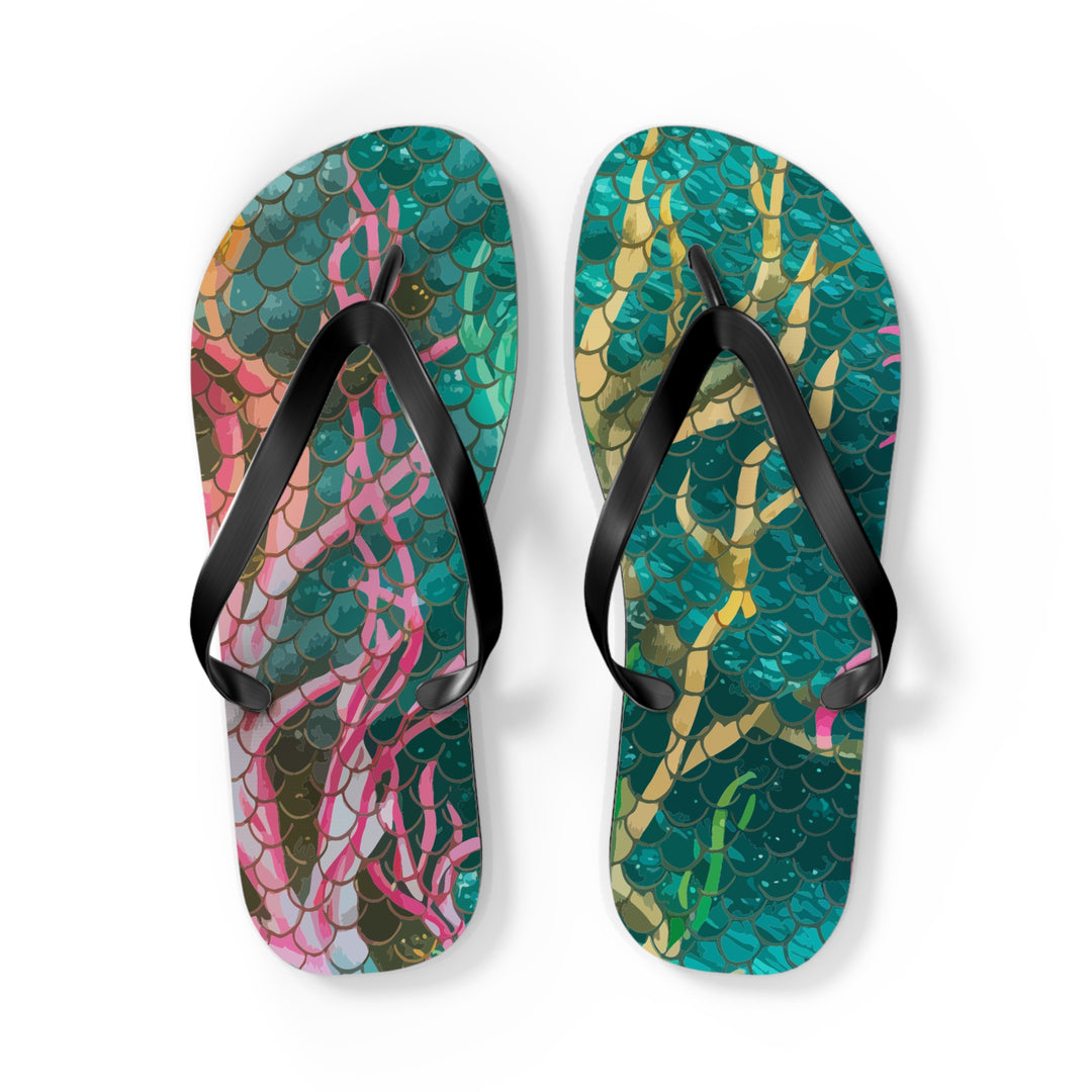 Flip Flops - Mermaid Scale Net