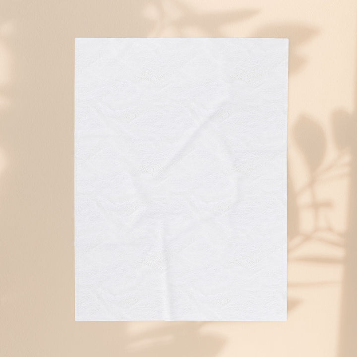 Father's Day Velveteen Plush Blanket - Every Moment is Forever in My Heart