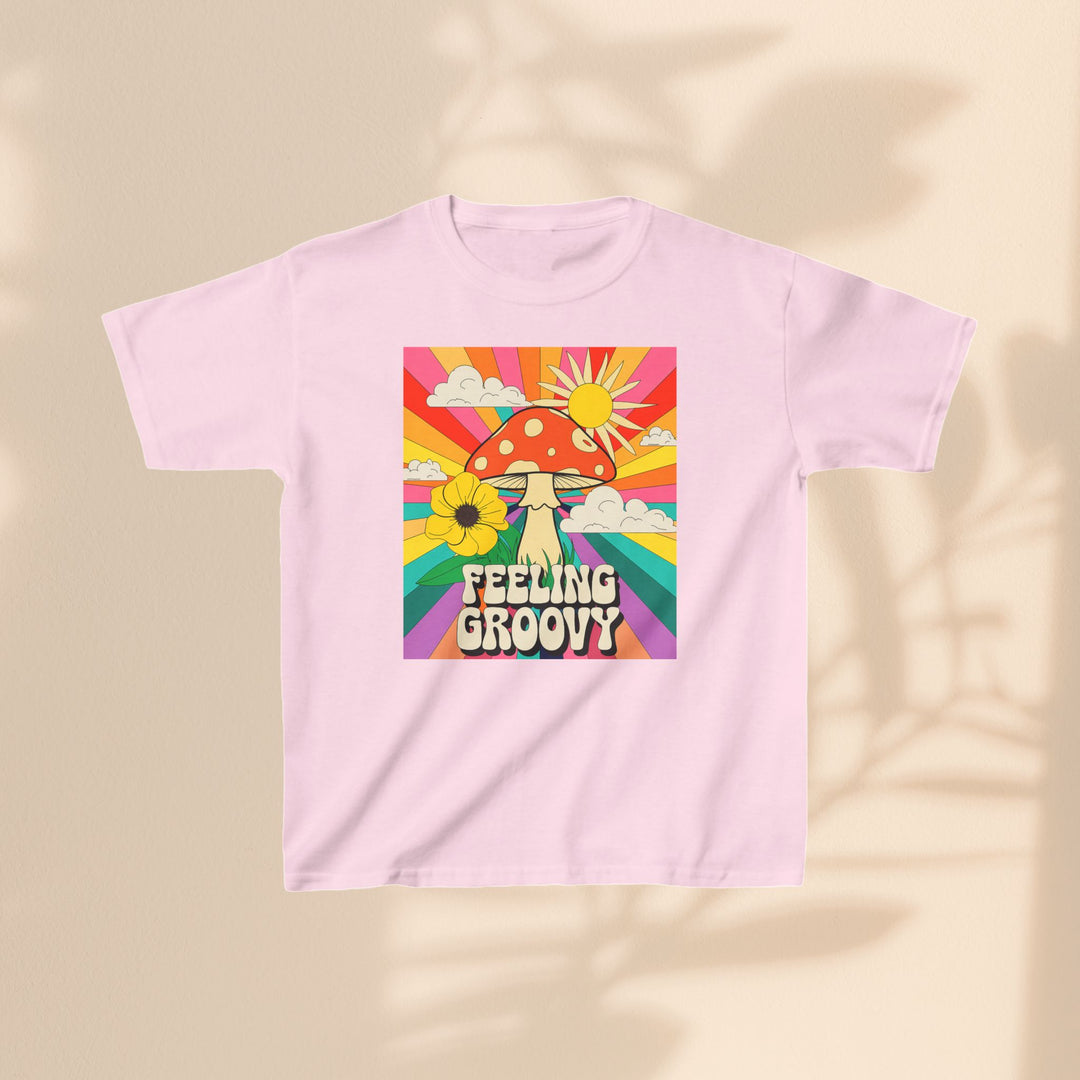 Kids Heavy Cotton™ Tee - Feeling Groovy