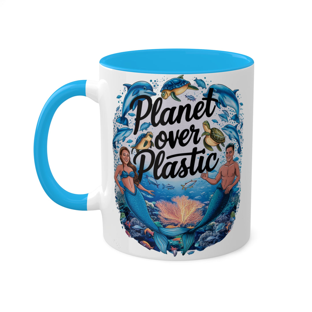 Colorful Mugs, 11oz - Planet Over Plastic