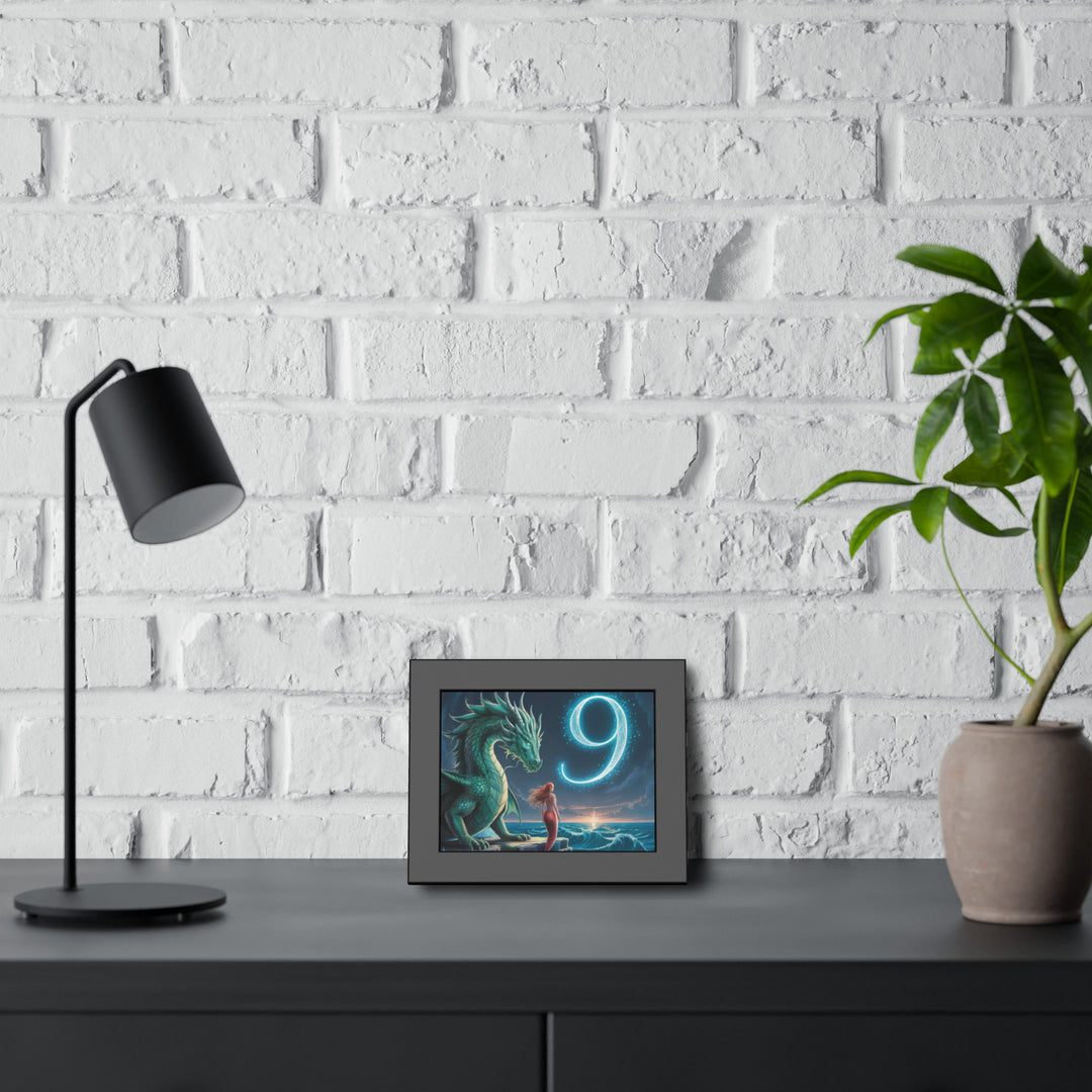 Number 9 and Dragons Canvas Wall Art
