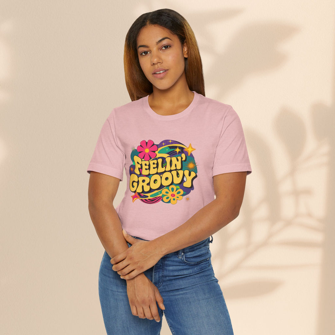 Unisex Jersey T-Shirt - Feeling Groovy