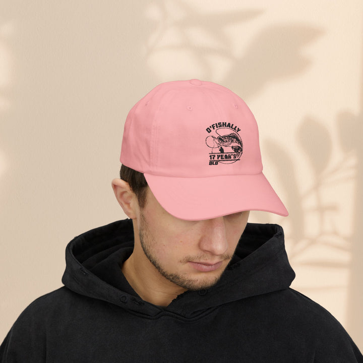 O-fish-ally 17 years old,  Fishing Classic Cap, Gift for 17 year old birthday, Outdoor Lover Cap