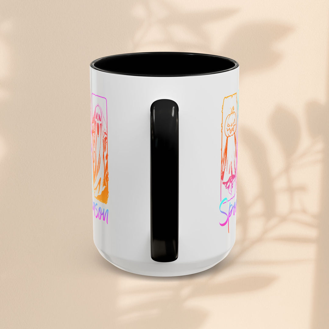 Spooky Season Accent Coffee Mug – Halloween Ceramic Cup (11oz, 15oz)