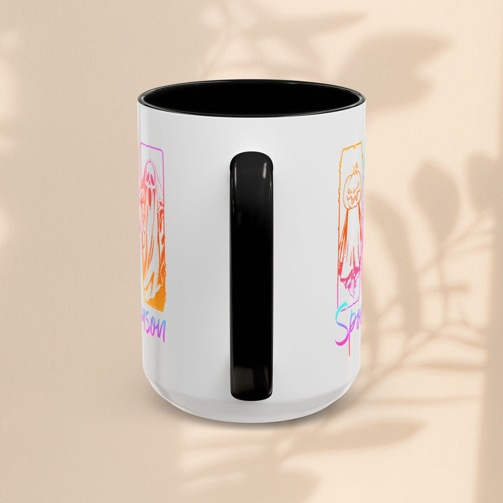 Spooky Season Accent Coffee Mug – Halloween Ceramic Cup (11oz, 15oz)