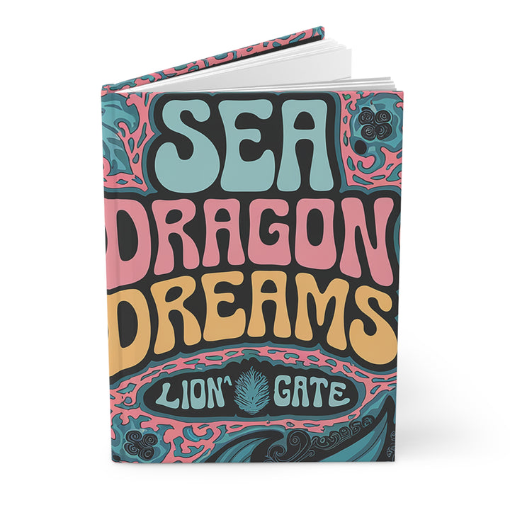 Hardcover Journal Matte - Sea Dragon Dreams Merman