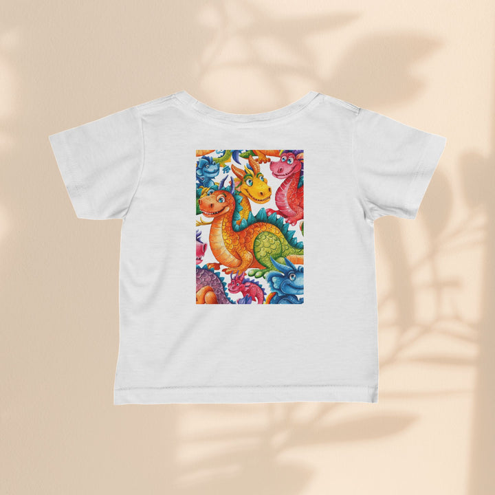 Infant Fine Jersey Tee - Happy Dragons