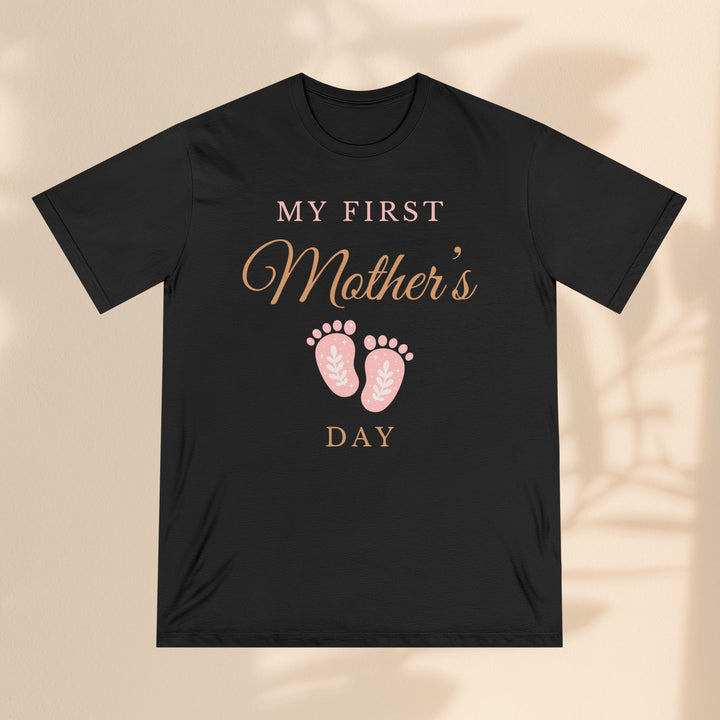 My First Mother's Day Organic T-Shirt - Baby Announcement Tee