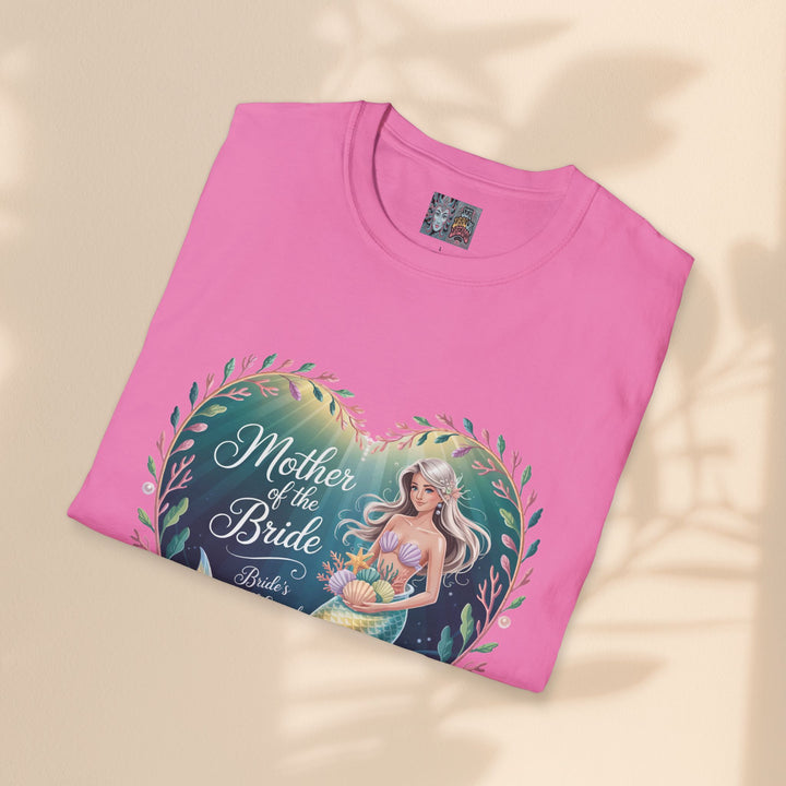 Mother of the Bride Mermaid Unisex Softstyle T-Shirt