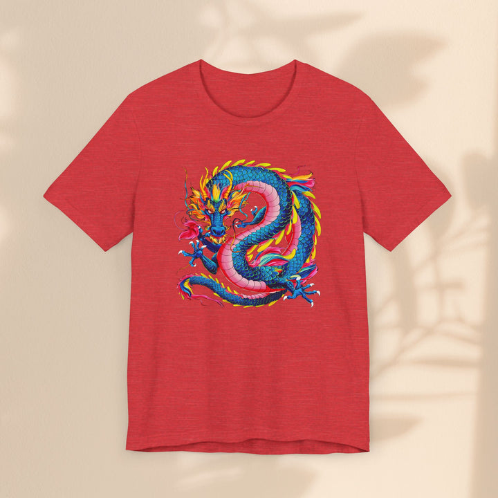 Unisex Jersey Short Sleeve Tee - Groovy Dragon