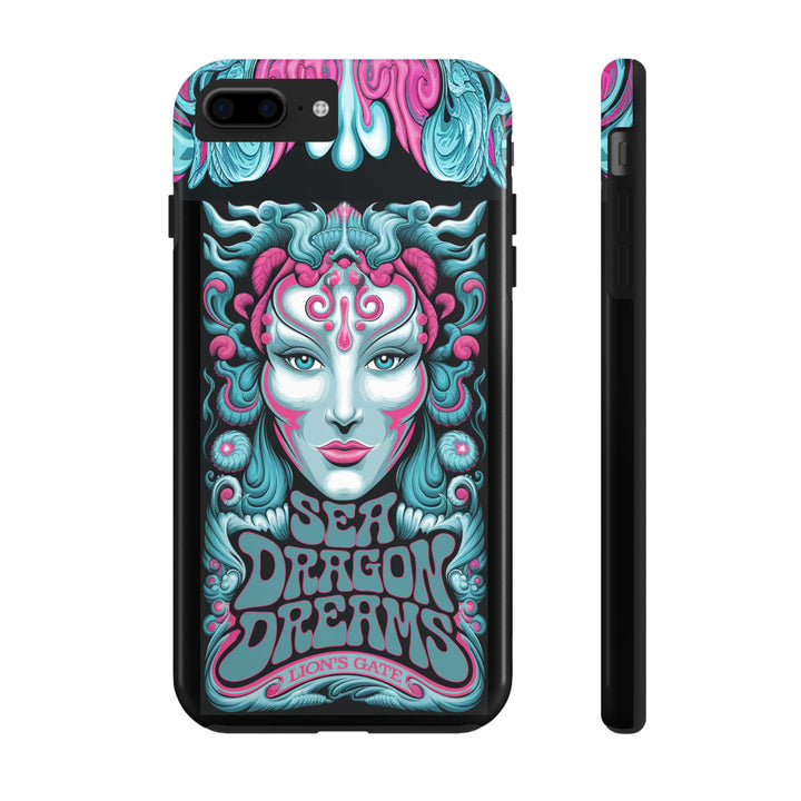 Tough Phone Cases - Sea Dragon Dreams Psychedelic