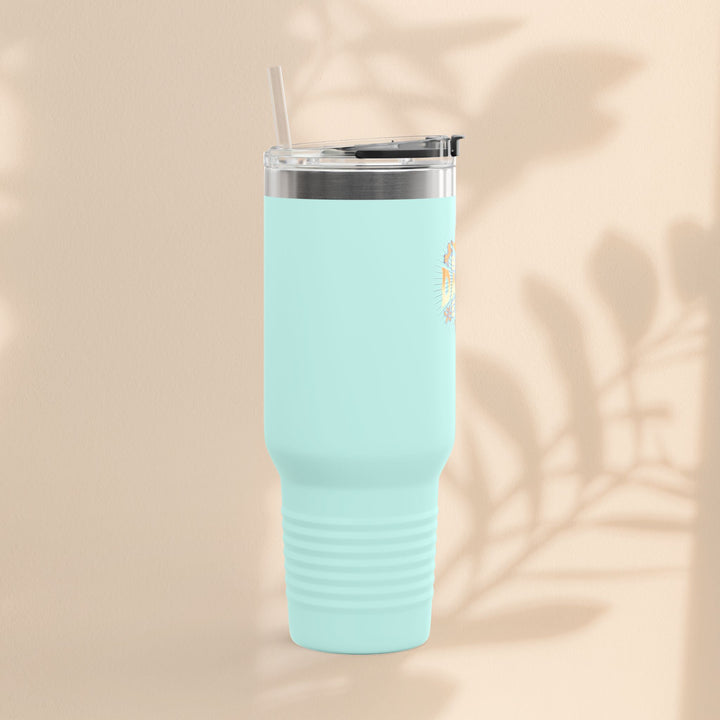 Best Dad Ever Insulated Travel Mug - 40oz Coffee Cup for Dad's Daily Adventures