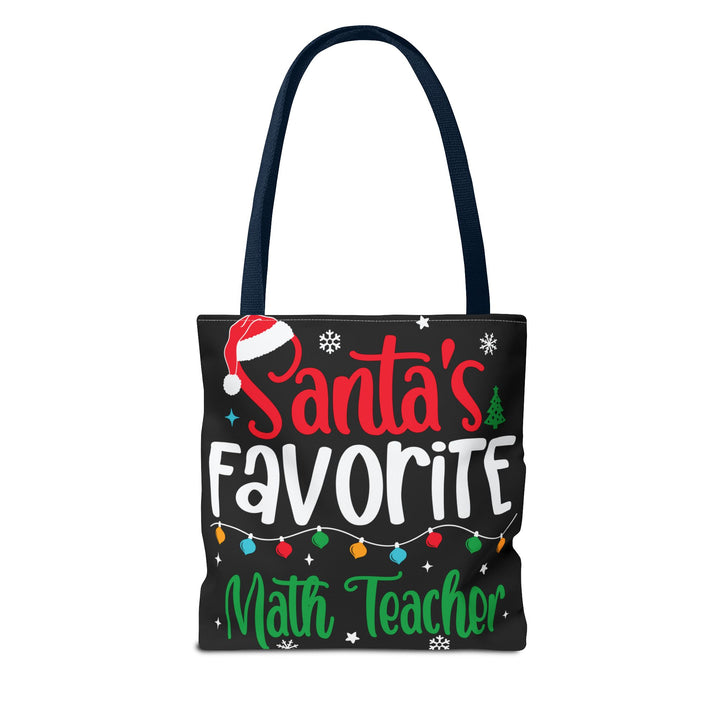 Tote Bag  - Santa's Favorite Math Teacher