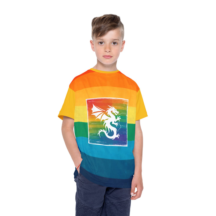 Kids Sports Jersey - Striped Dragon