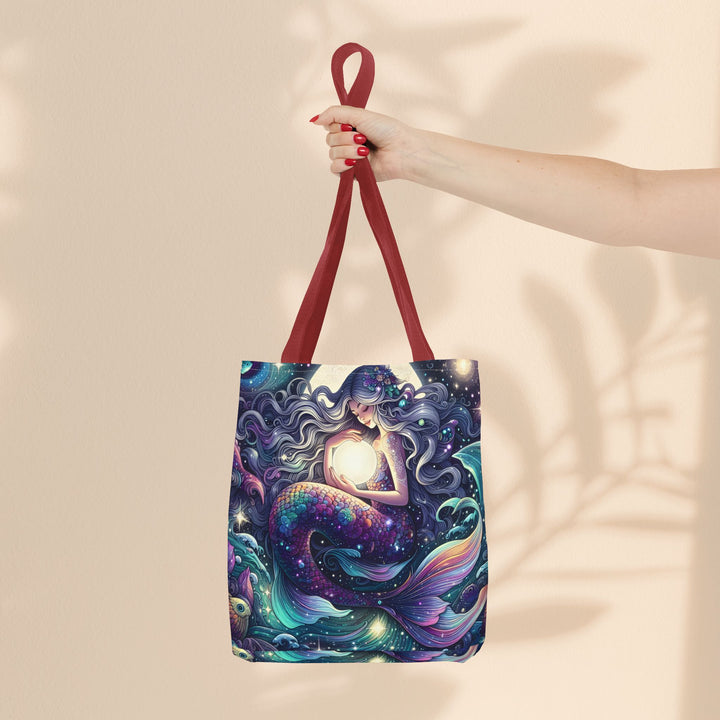Celestial Mermaid Secret Tote Bag – Stylish Reusable Beach Trip Bag