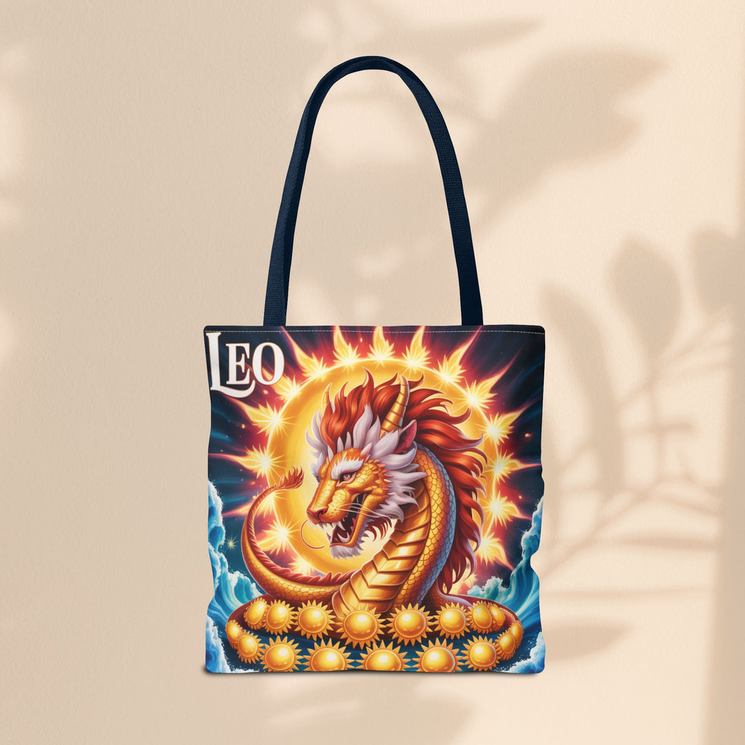 Leo Zodiac Tote Bag, Astrology Bag, Horoscope Tote, Birthday Gift, Festival Bag, Celestial Art Bag