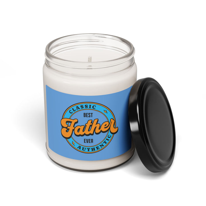 Best Father Ever Scented Soy Candle - Perfect Gift for Dad