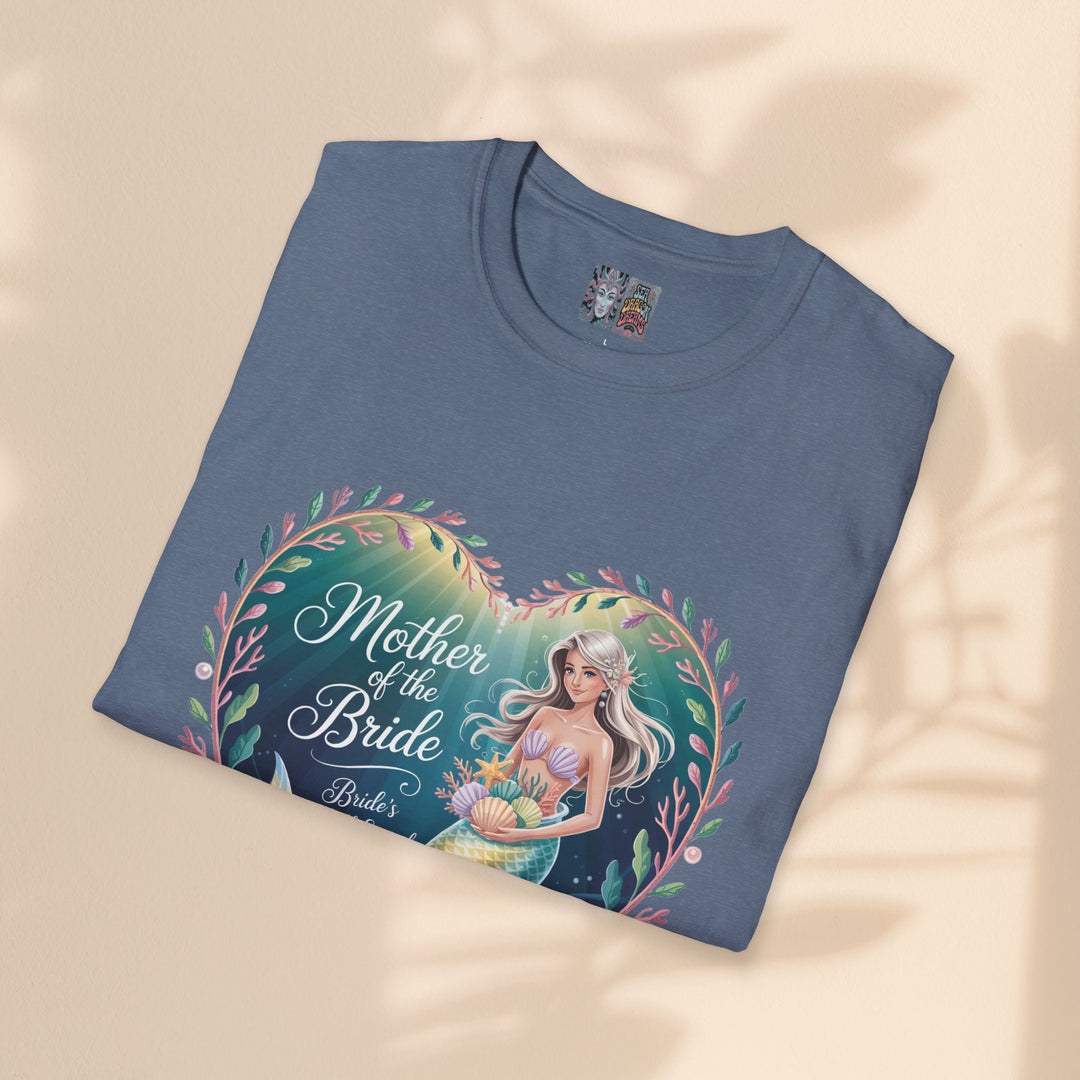 Mother of the Bride Mermaid Unisex Softstyle T-Shirt
