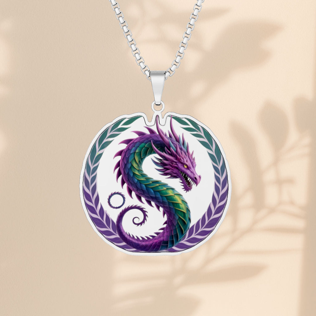 Dragon Photo Pendant