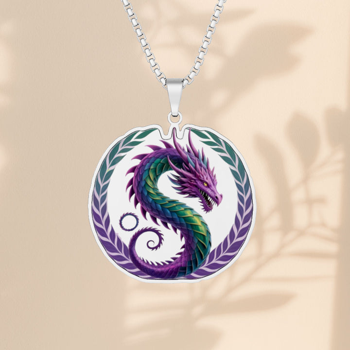 Dragon Photo Pendant