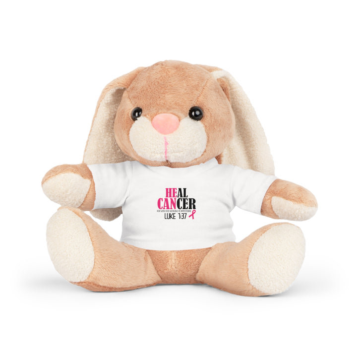 Plush Toy with T-Shirt - Healing Cancer Gift