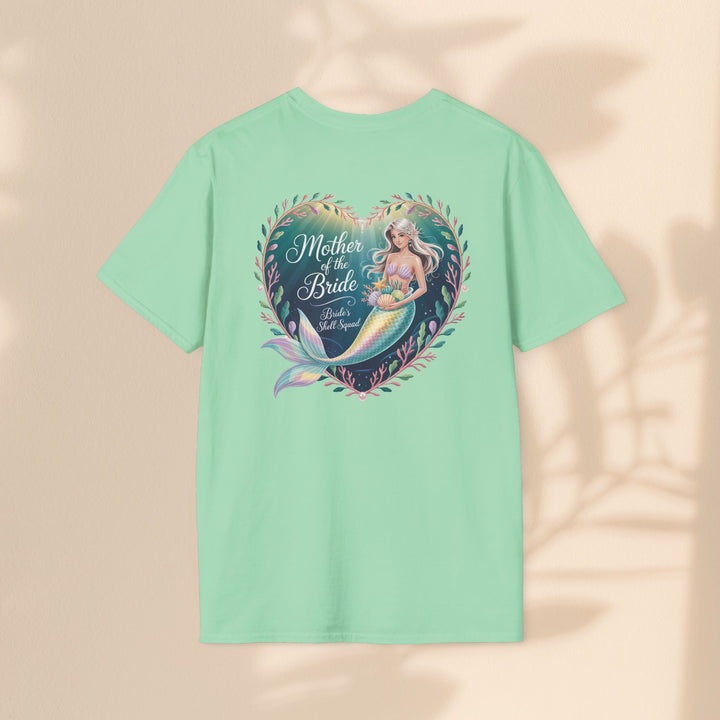Mother of the Bride Mermaid Unisex Softstyle T-Shirt