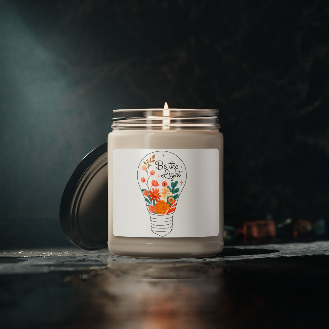 Scented Soy Candle, 9oz - Be The Light